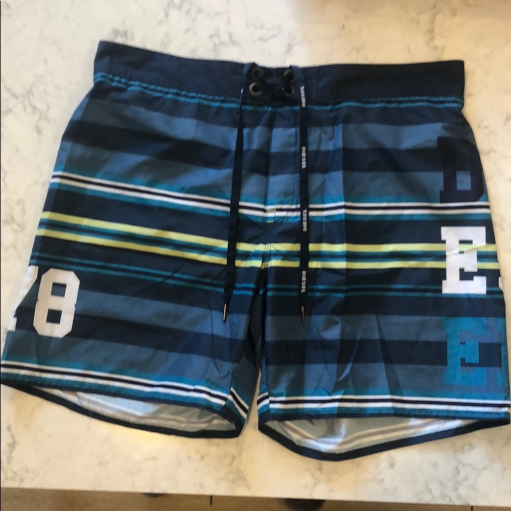 Diesel striped bathing